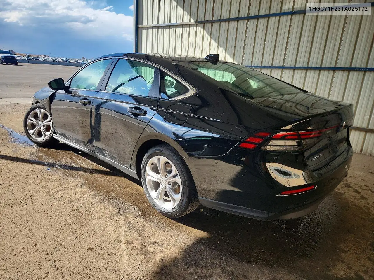 2026 HONDA ACCORD VIN 1HGCY1F23TA025172 — фото 2