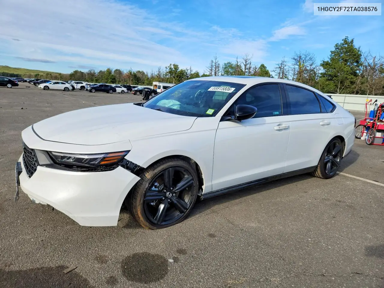 HONDA ACCORD 2026, VIN 1HGCY2F72TA038576