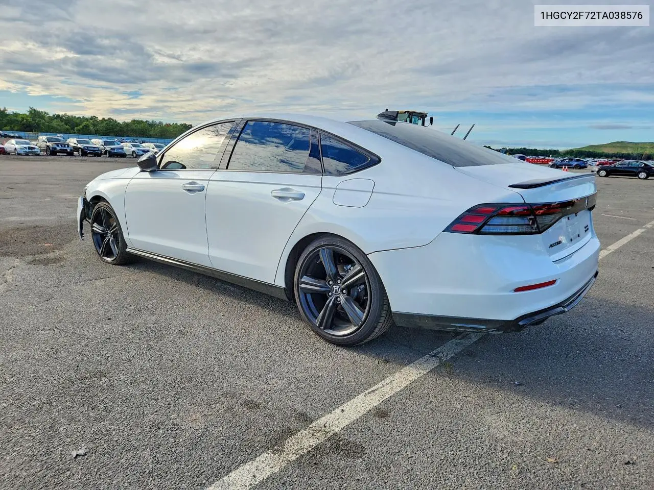 2026 HONDA ACCORD VIN 1HGCY2F72TA038576 — фото 2
