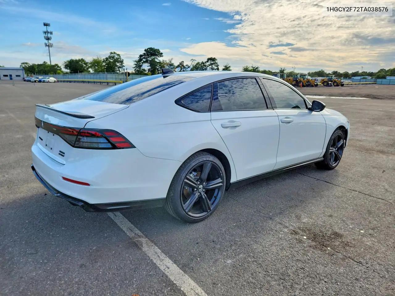 2026 HONDA ACCORD VIN 1HGCY2F72TA038576 — фото 3