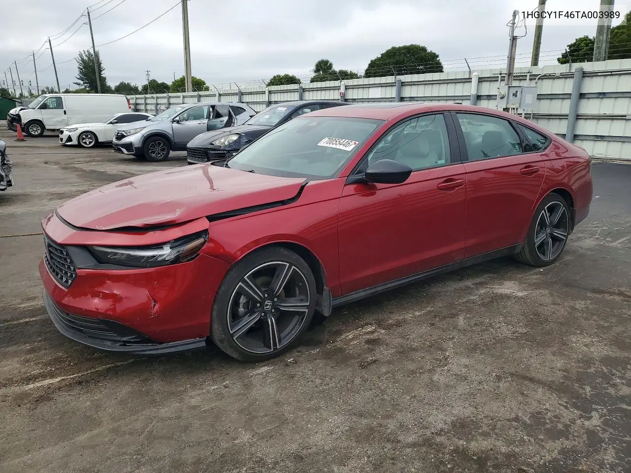 HONDA ACCORD 2026, VIN 1HGCY1F46TA003989
