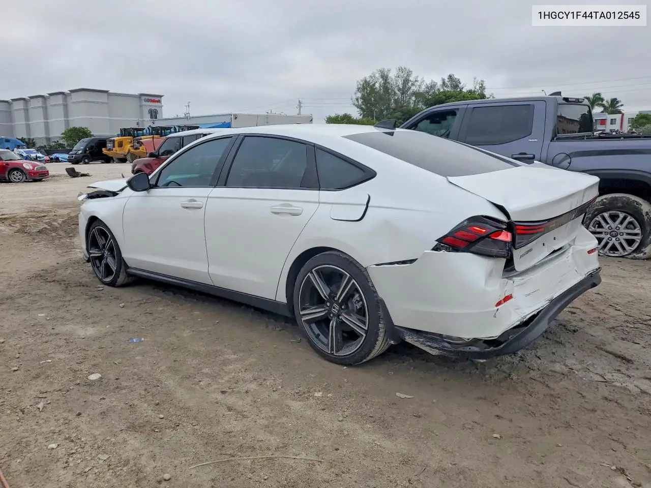 2026 HONDA ACCORD VIN 1HGCY1F44TA012545 — фото 2