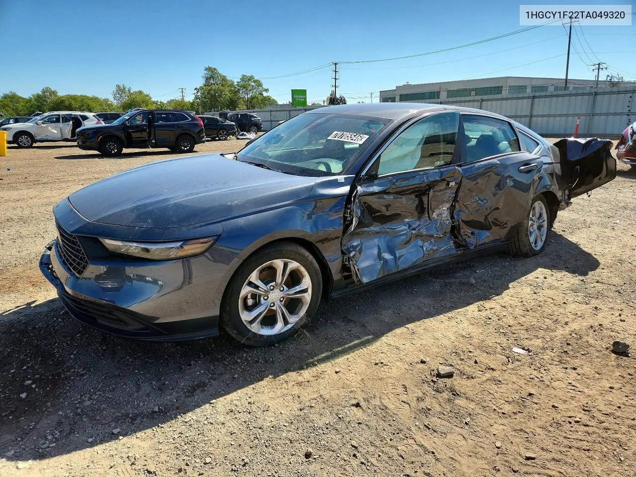 HONDA ACCORD 2026, VIN 1HGCY1F22TA049320