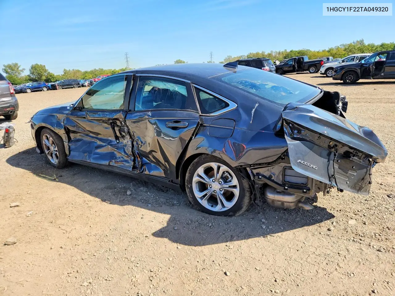 2026 HONDA ACCORD VIN 1HGCY1F22TA049320 — фото 2