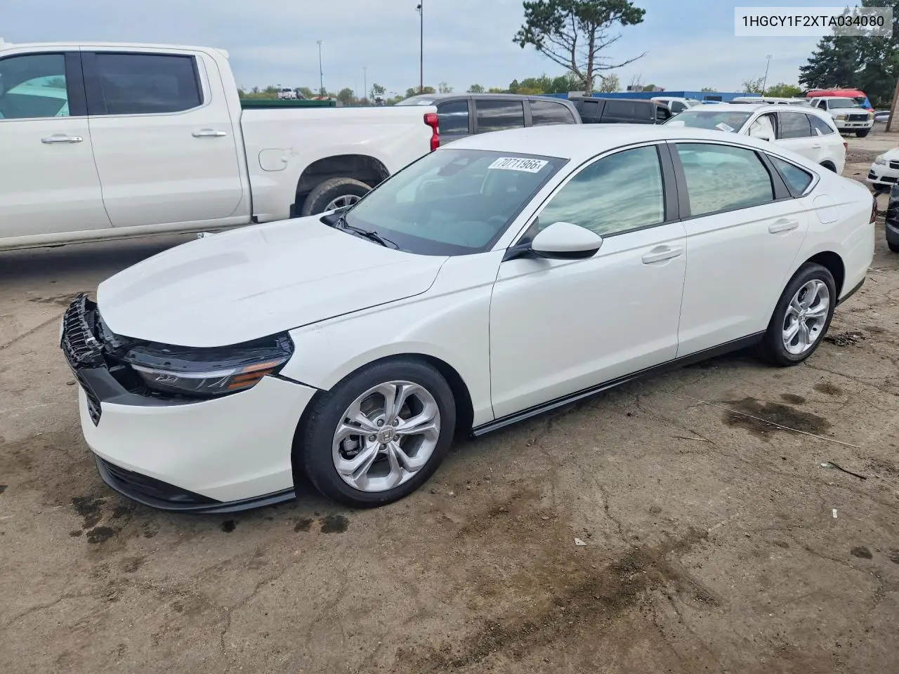 HONDA ACCORD 2026, VIN 1HGCY1F2XTA034080