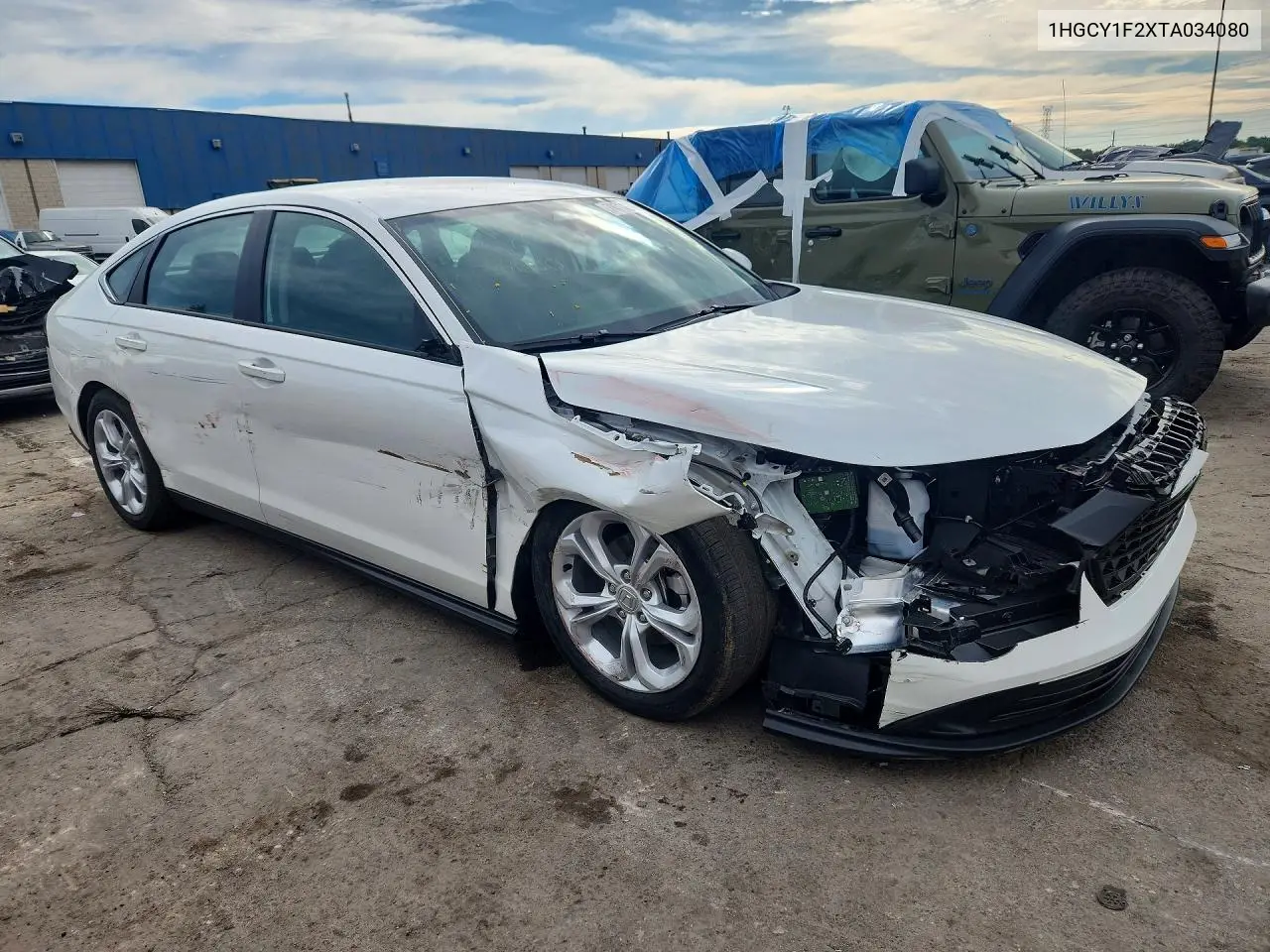 2026 HONDA ACCORD VIN 1HGCY1F2XTA034080 — фото 4