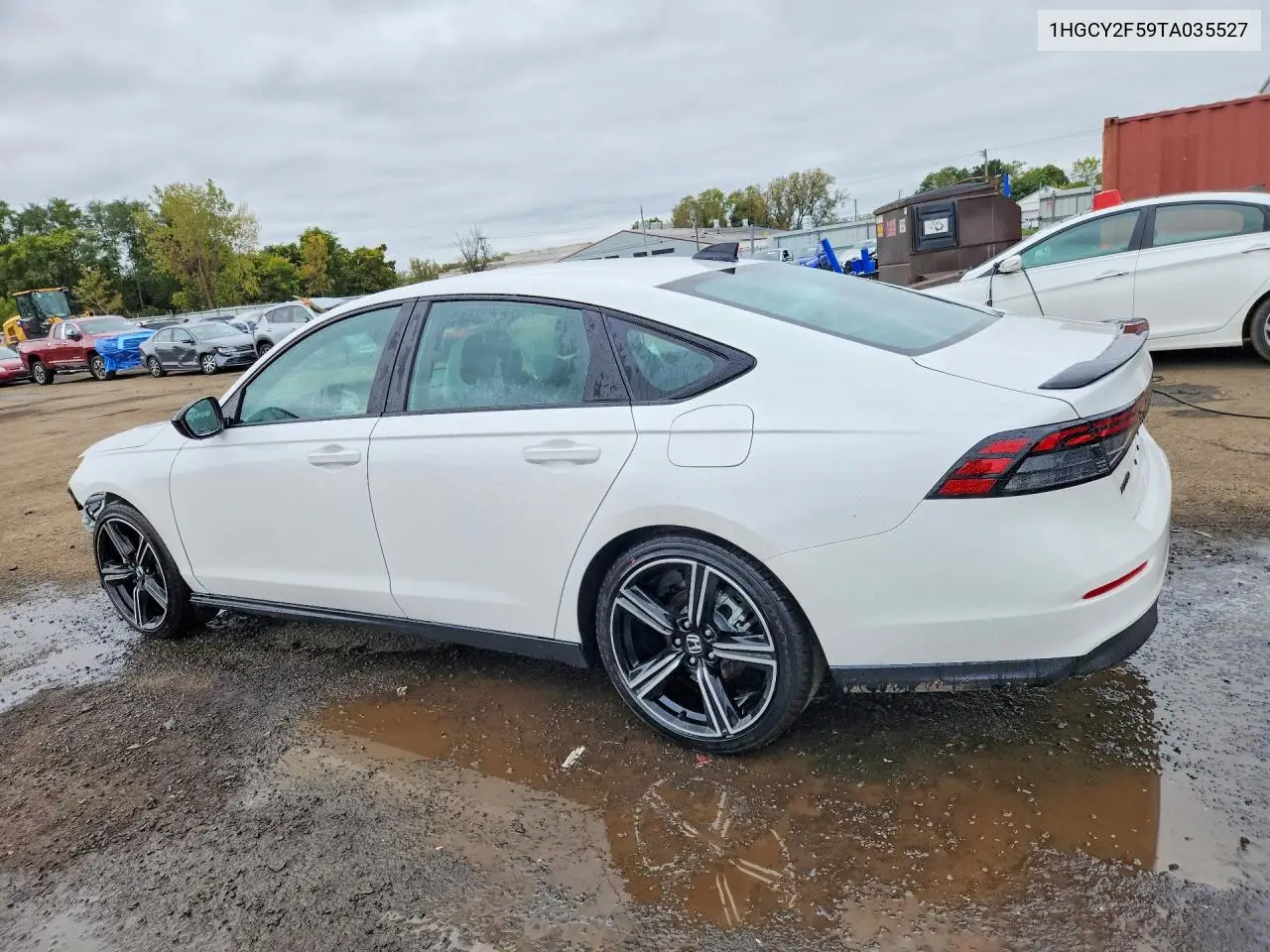 2026 HONDA ACCORD VIN 1HGCY2F59TA035527 — фото 2