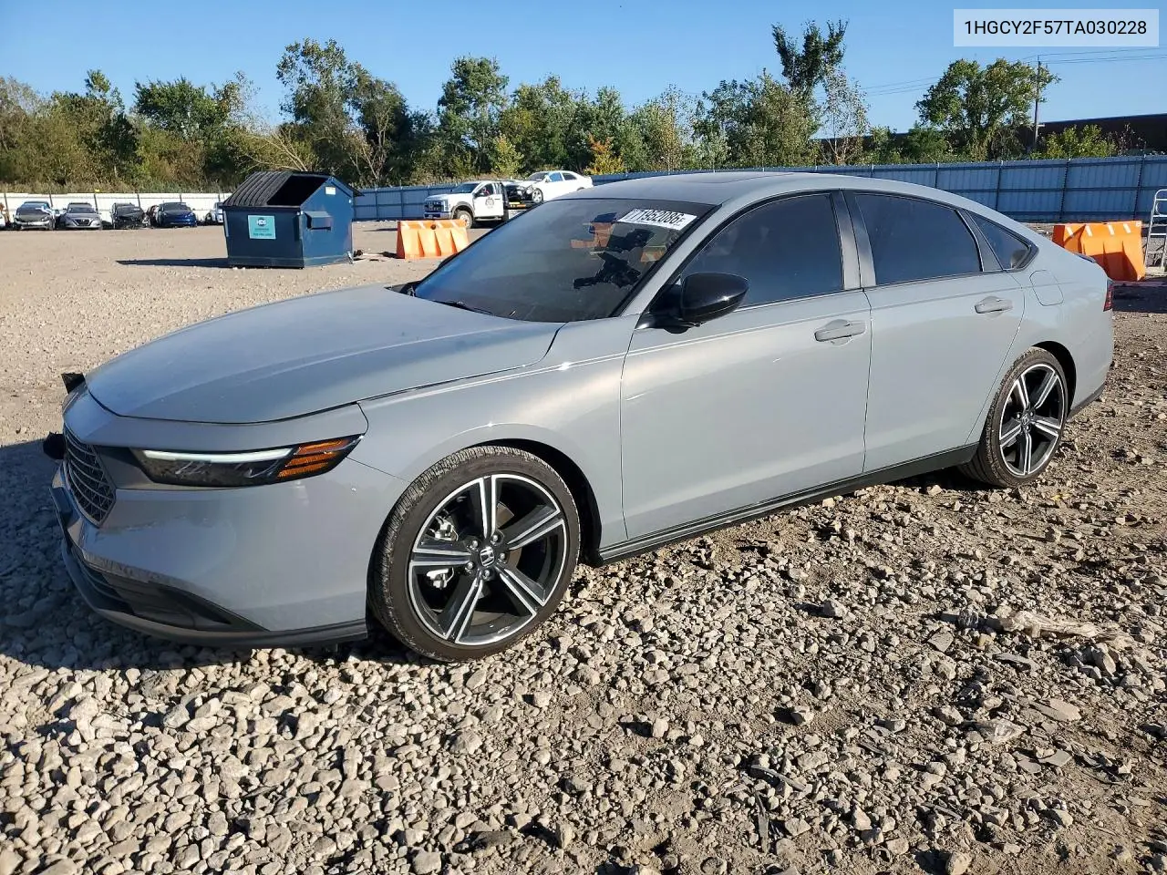 HONDA ACCORD 2026, VIN 1HGCY2F57TA030228