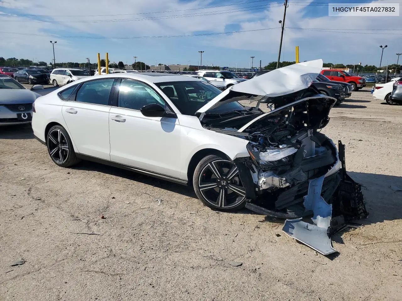 2026 HONDA ACCORD VIN 1HGCY1F45TA027832 — фото 4