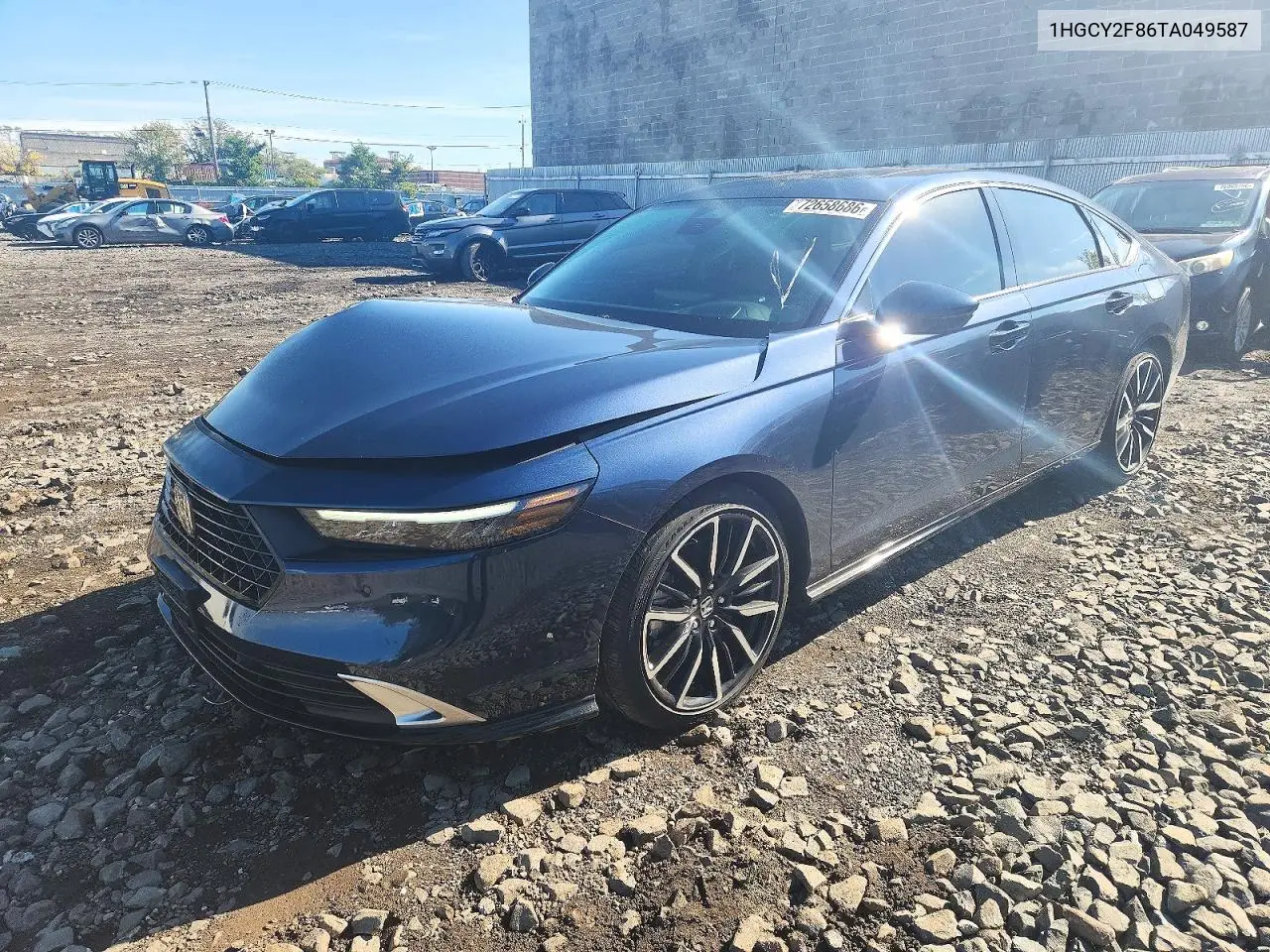 2026 HONDA ACCORD VIN 1HGCY2F86TA049587 — фото 2