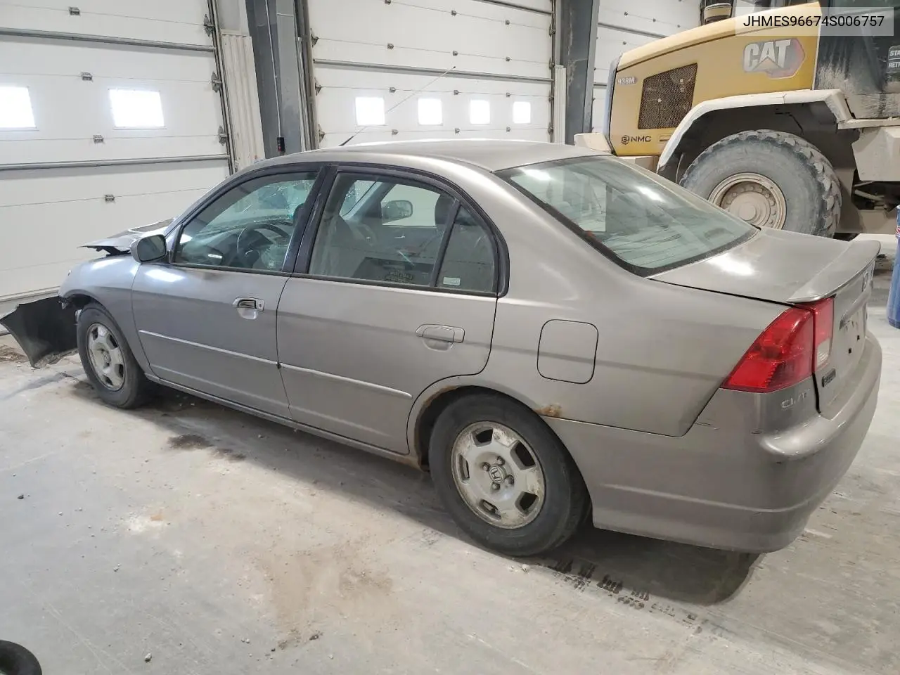 2004 HONDA CIVIC VIN JHMES96674S006757 — фото 2