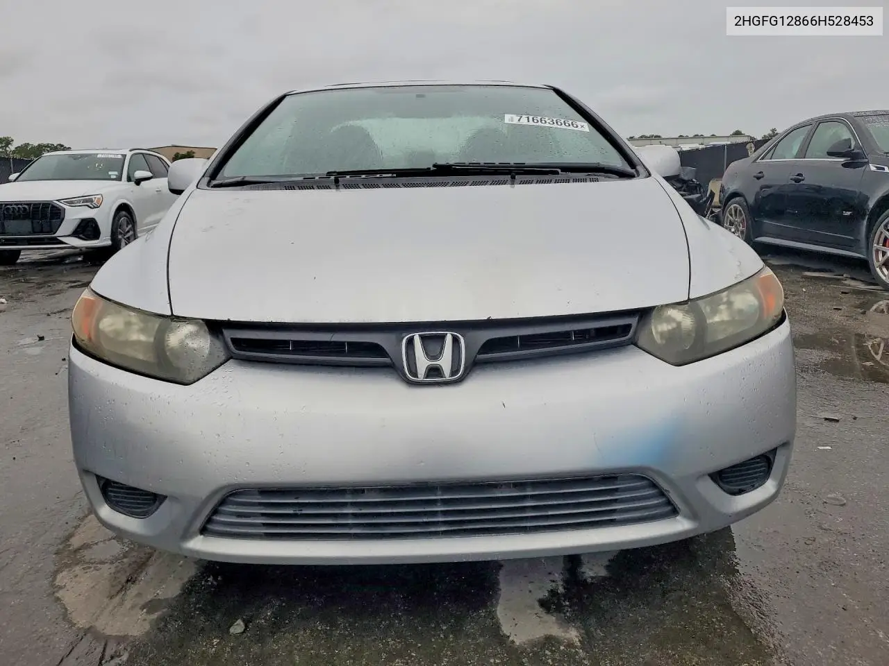 2006 HONDA CIVIC VIN 2HGFG12866H528453 — фото 5