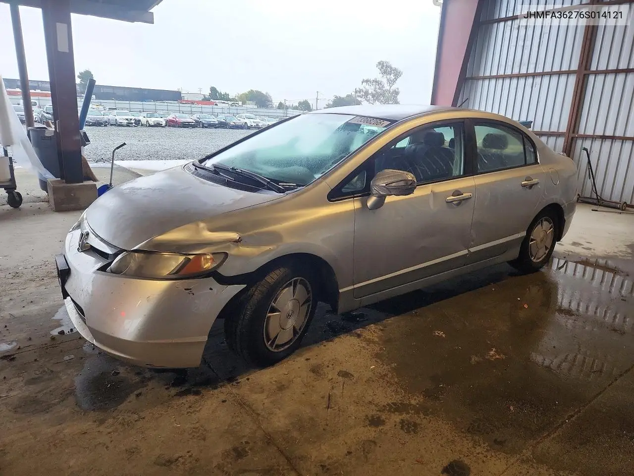 HONDA CIVIC 2006, VIN JHMFA36276S014121