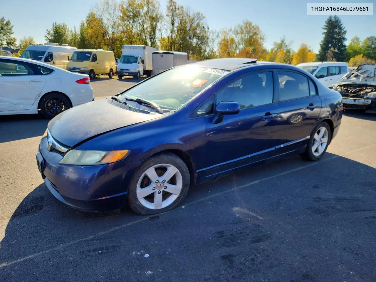 HONDA CIVIC 2006, VIN 1HGFA16846L079661