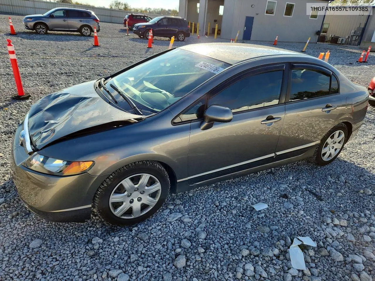 HONDA CIVIC 2007, VIN 1HGFA16557L109385
