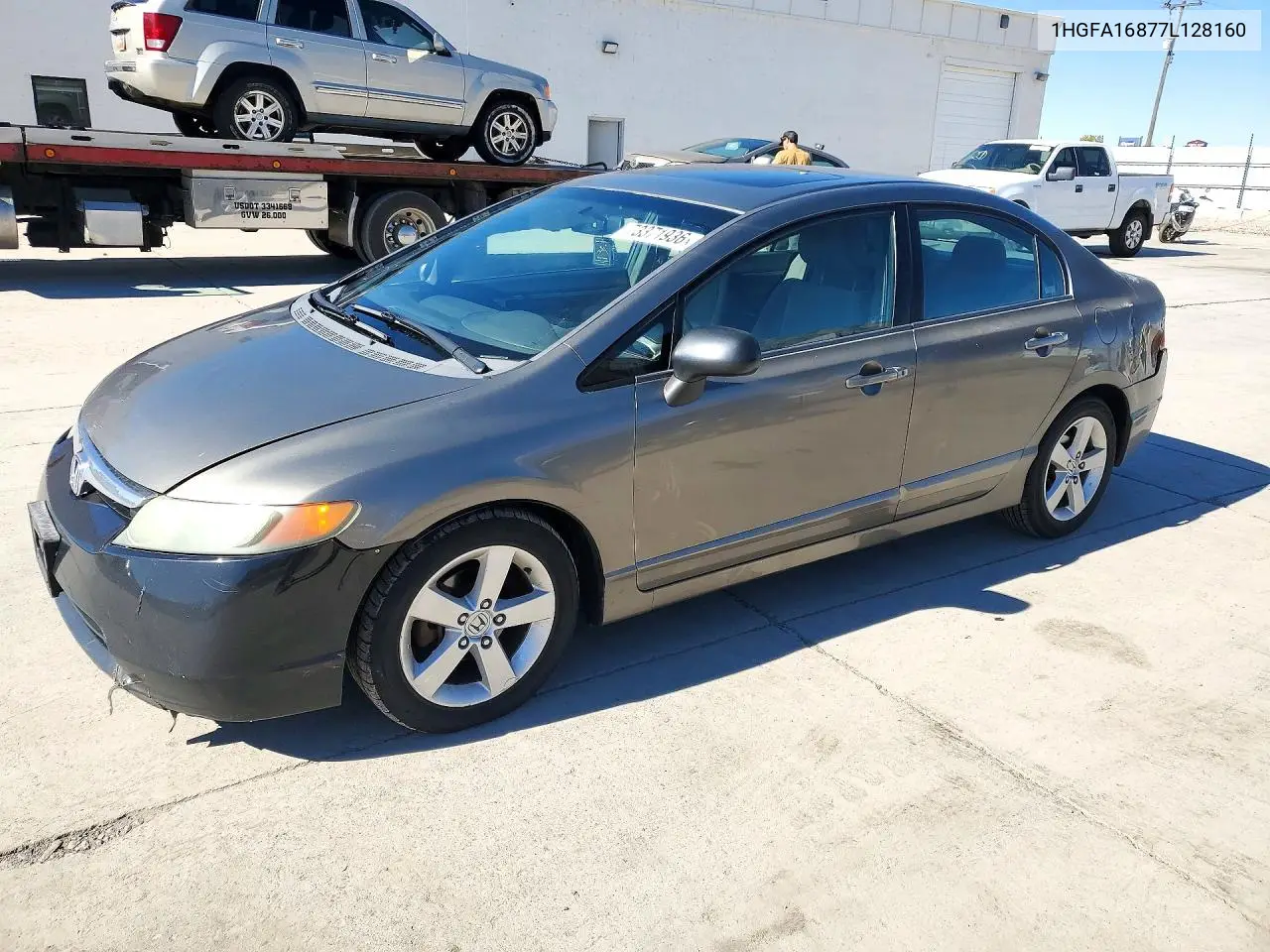 HONDA CIVIC 2007, VIN 1HGFA16877L128160