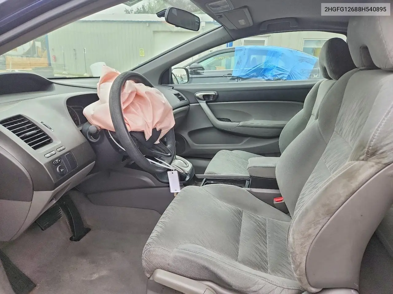 HONDA CIVIC 2008, VIN 2HGFG12688H540895