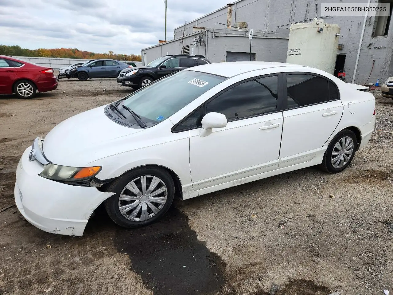 HONDA CIVIC 2008, VIN 2HGFA16568H350225