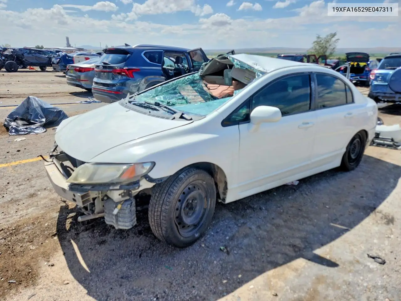 HONDA CIVIC 2009, VIN 19XFA16529E047311