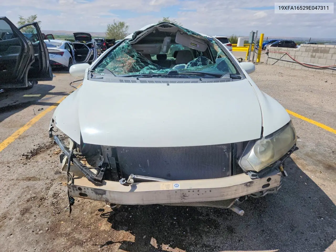 2009 HONDA CIVIC VIN 19XFA16529E047311 — фото 5