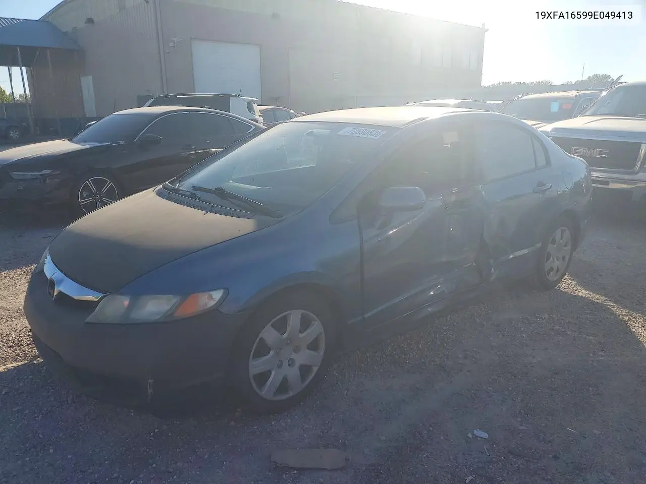 HONDA CIVIC 2009, VIN 19XFA16599E049413