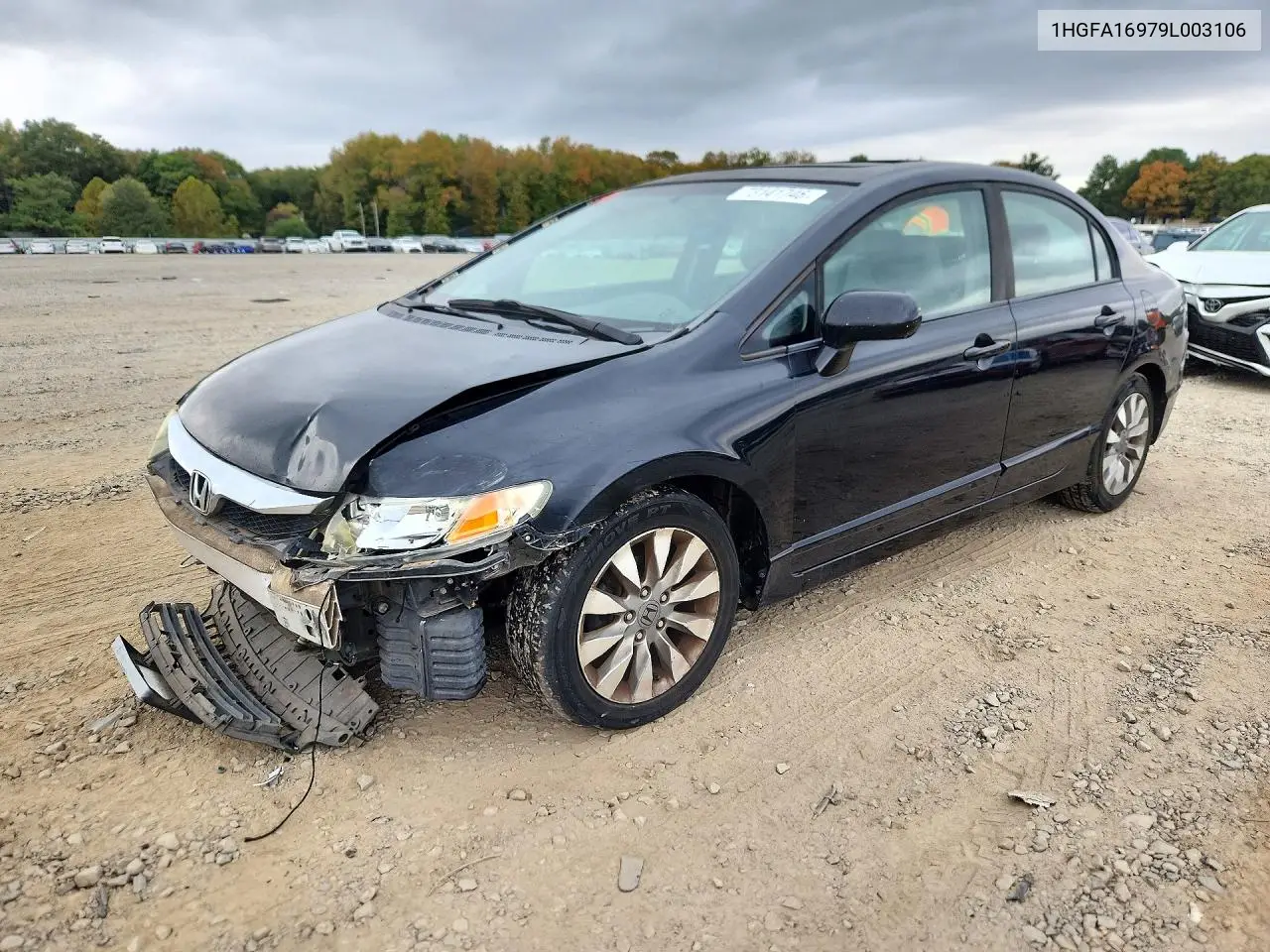 HONDA CIVIC 2009, VIN 1HGFA16979L003106