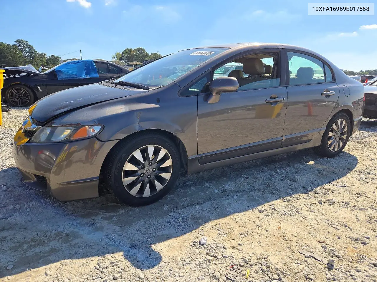 HONDA CIVIC 2009, VIN 19XFA16969E017568