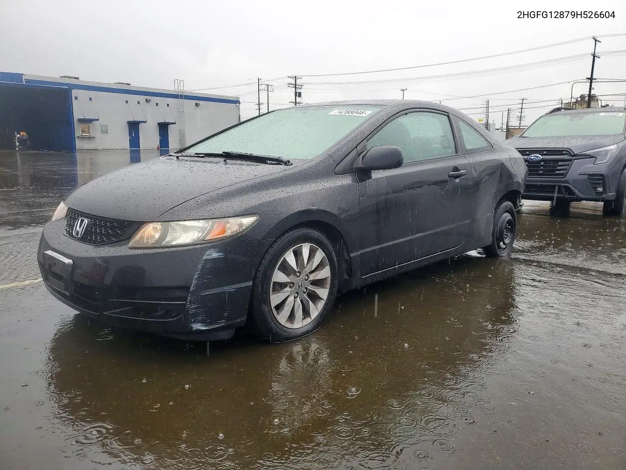 HONDA CIVIC 2009, VIN 2HGFG12879H526604