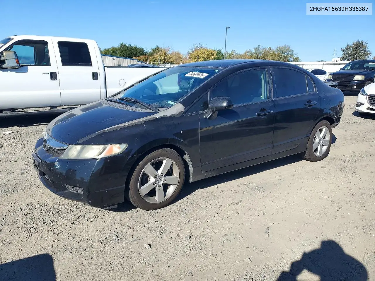 HONDA CIVIC 2009, VIN 2HGFA16639H336387