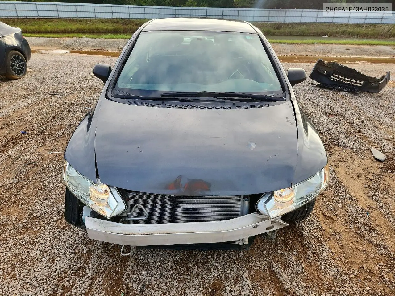 2010 HONDA CIVIC VIN 2HGFA1F43AH023035 — фото 5