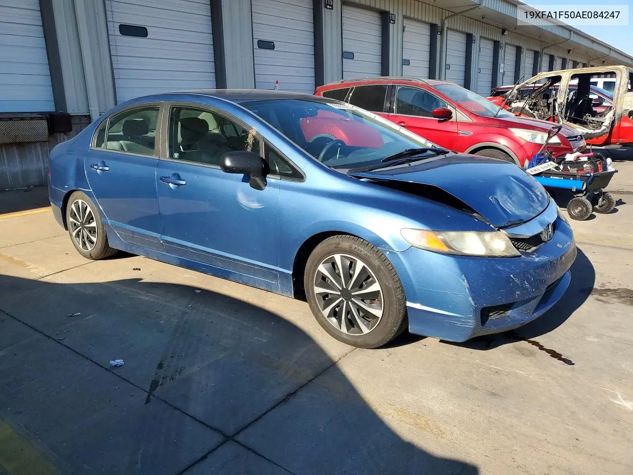 2010 HONDA CIVIC VIN 19XFA1F50AE084247 — фото 4
