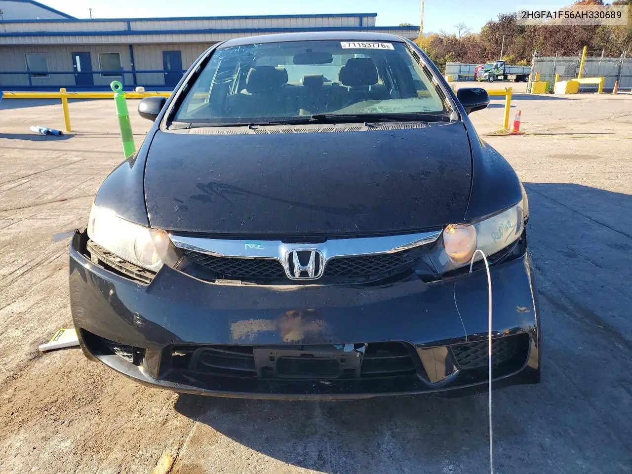 2010 HONDA CIVIC VIN 2HGFA1F56AH330689 — фото 5