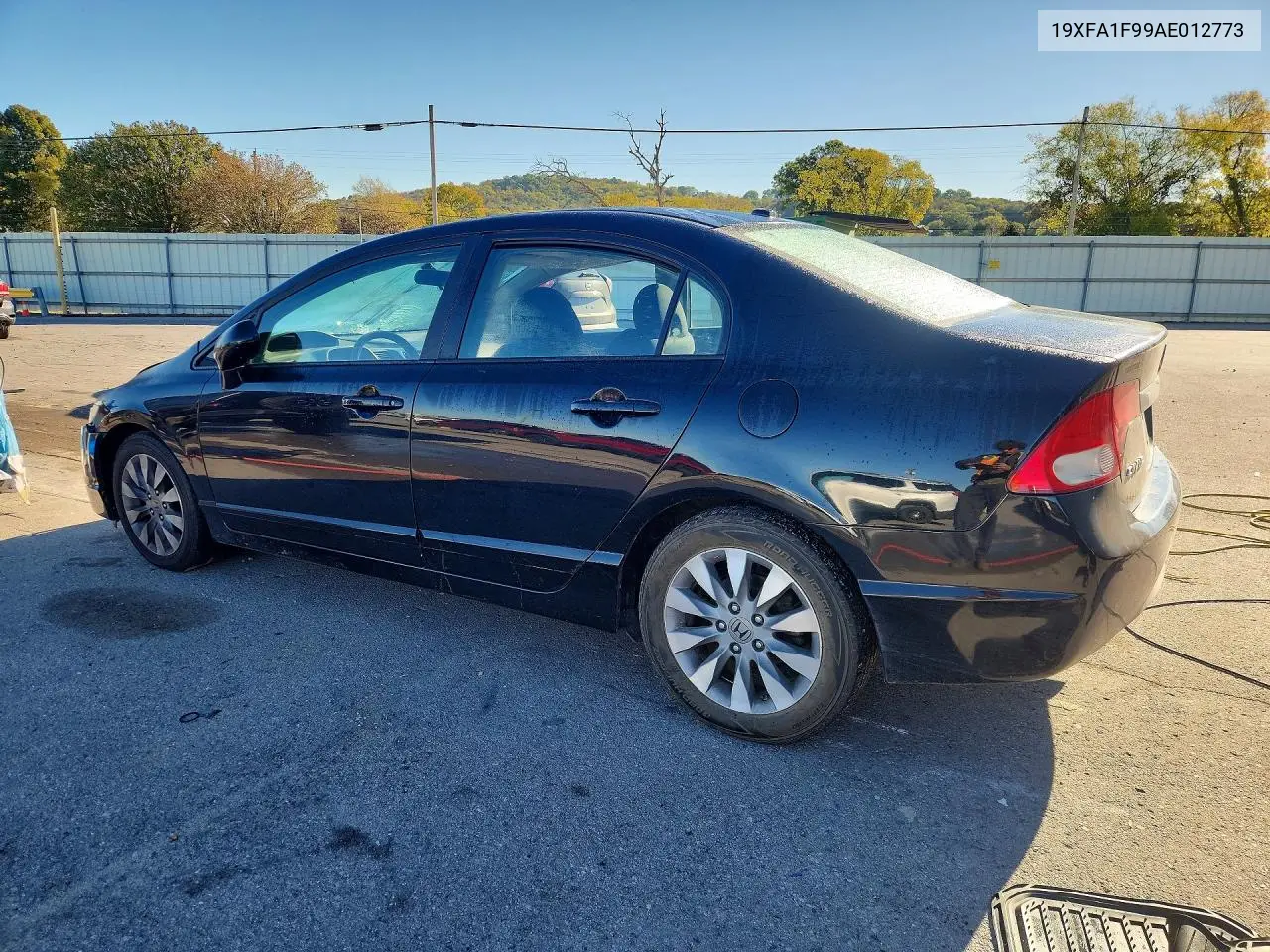 2010 HONDA CIVIC VIN 19XFA1F99AE012773 — фото 2