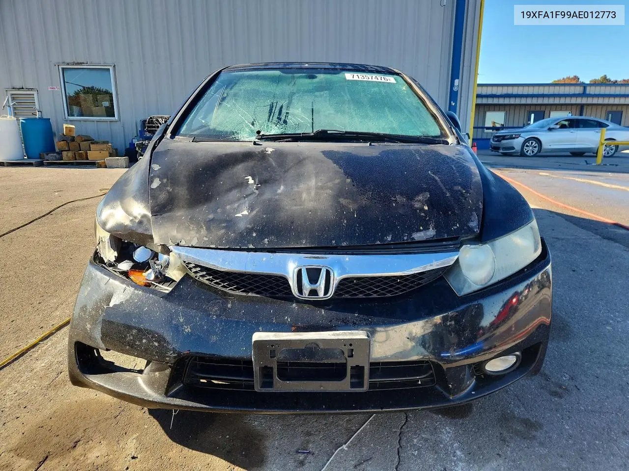 2010 HONDA CIVIC VIN 19XFA1F99AE012773 — фото 5