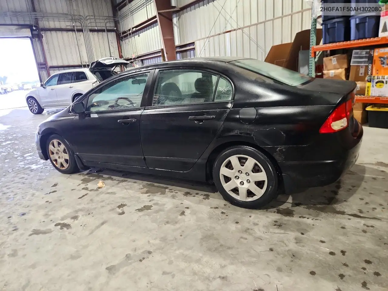 2010 HONDA CIVIC VIN 2HGFA1F50AH302080 — фото 2