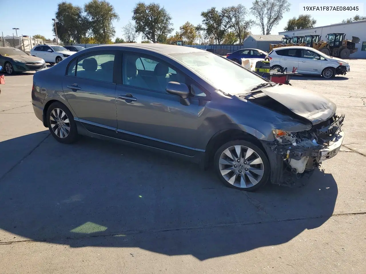 2010 HONDA CIVIC VIN 19XFA1F87AE084045 — фото 4