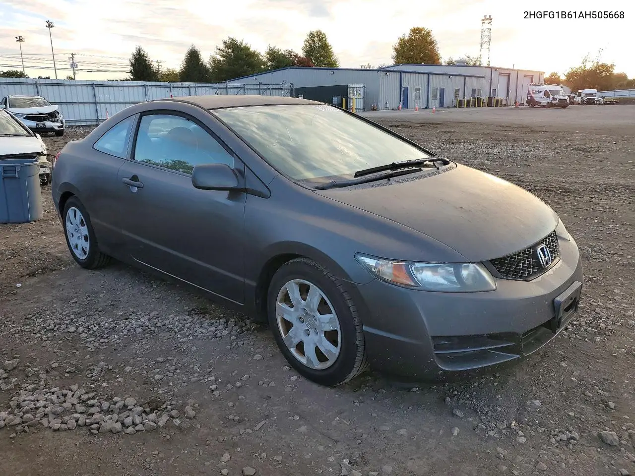2010 HONDA CIVIC VIN 2HGFG1B61AH505668 — фото 4