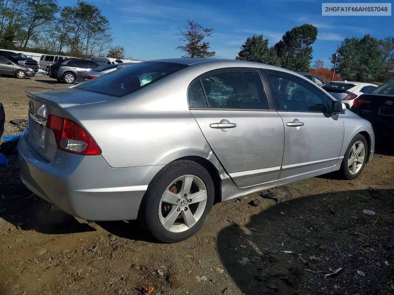 2010 HONDA CIVIC VIN 2HGFA1F66AH557048 — фото 3