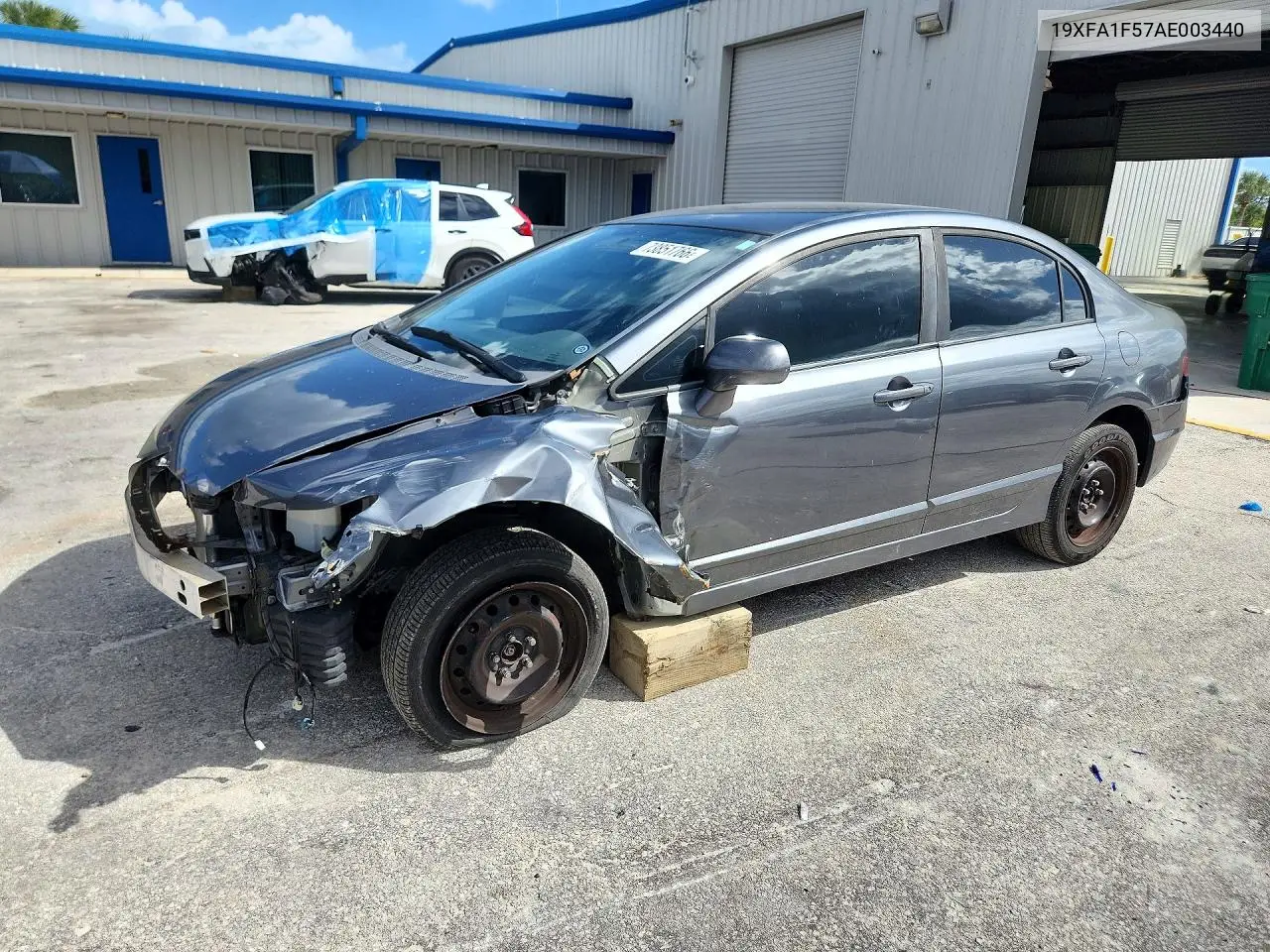 HONDA CIVIC 2010, VIN 19XFA1F57AE003440