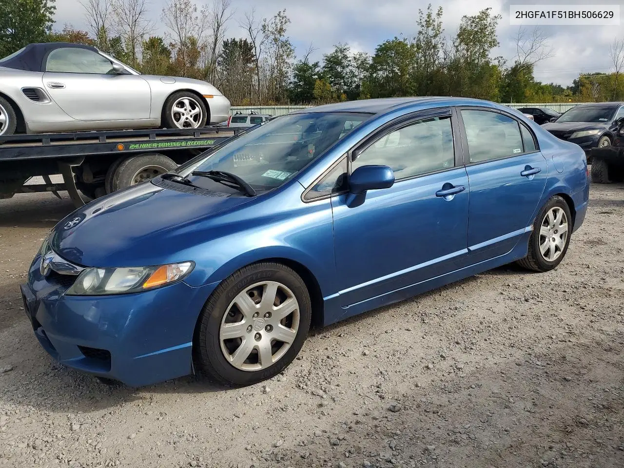 HONDA CIVIC 2011, VIN 2HGFA1F51BH506629