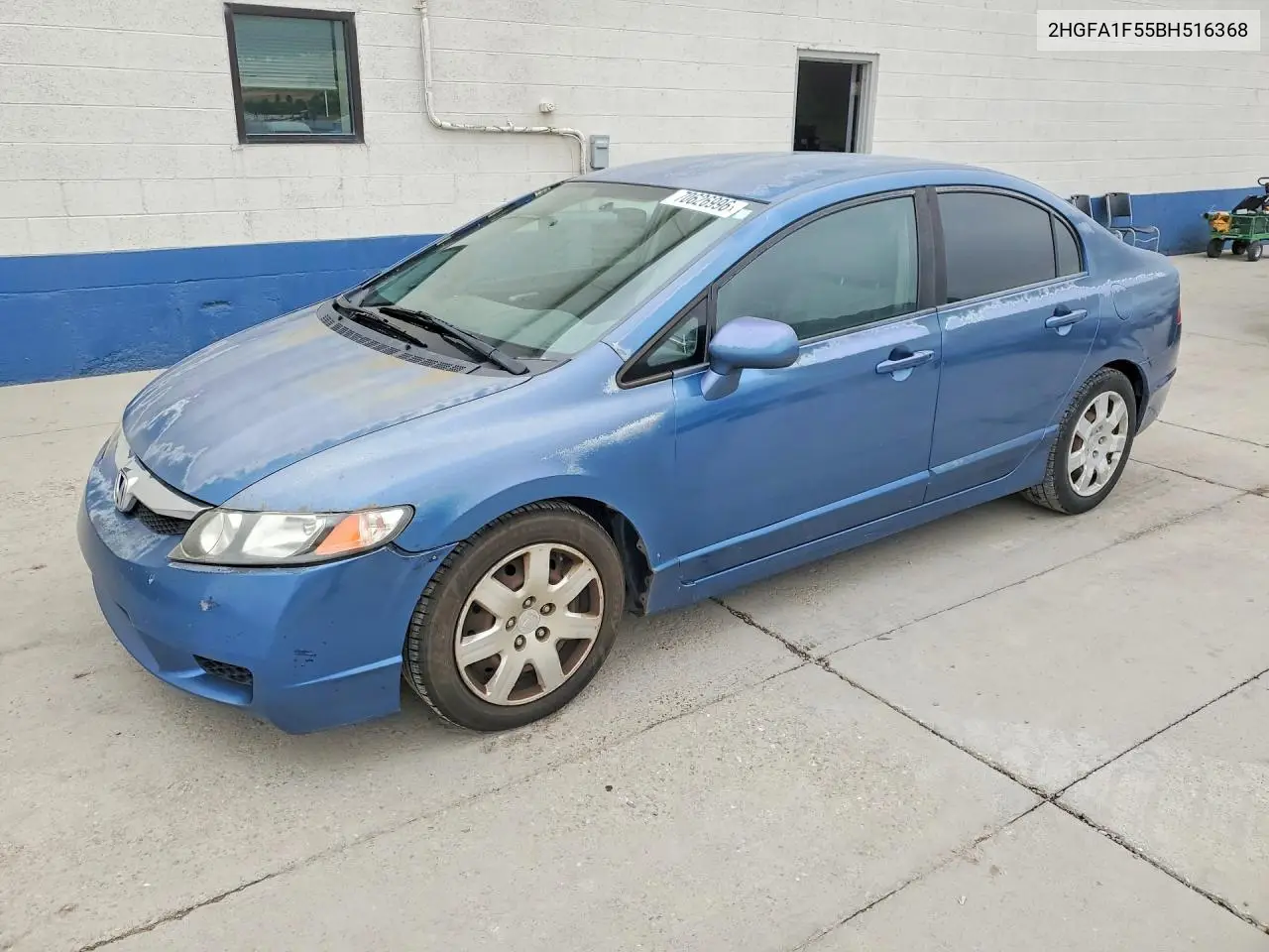 HONDA CIVIC 2011, VIN 2HGFA1F55BH516368