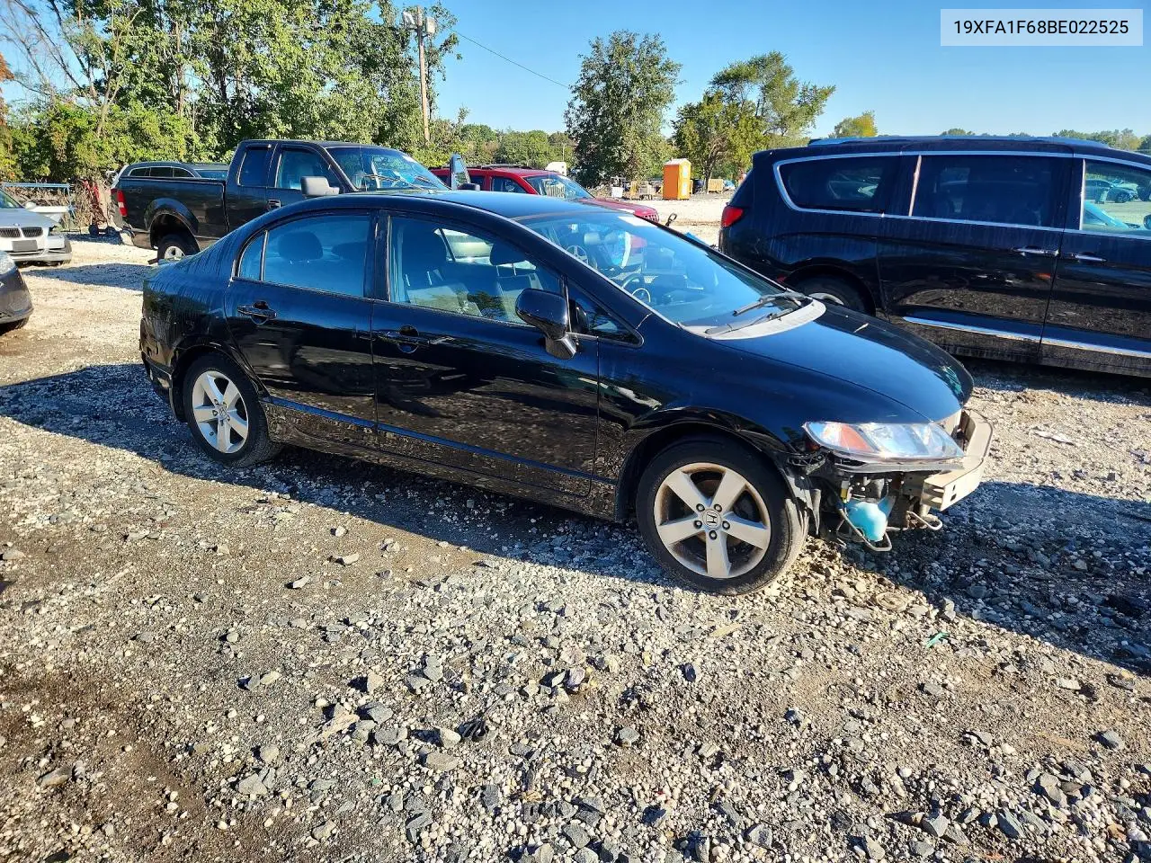 2011 HONDA CIVIC VIN 19XFA1F68BE022525 — фото 4