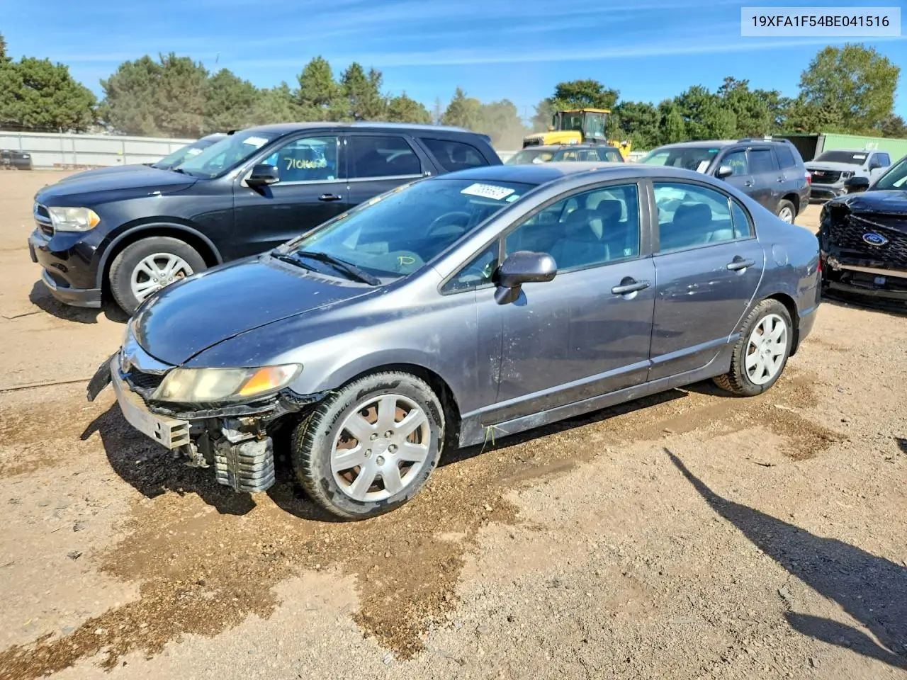 HONDA CIVIC 2011, VIN 19XFA1F54BE041516