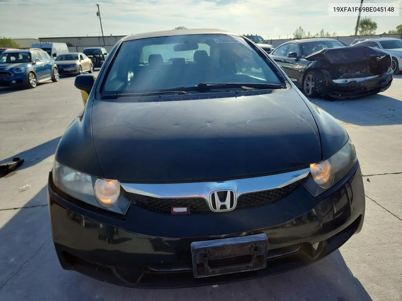 2011 HONDA CIVIC VIN 19XFA1F69BE045148 — фото 5