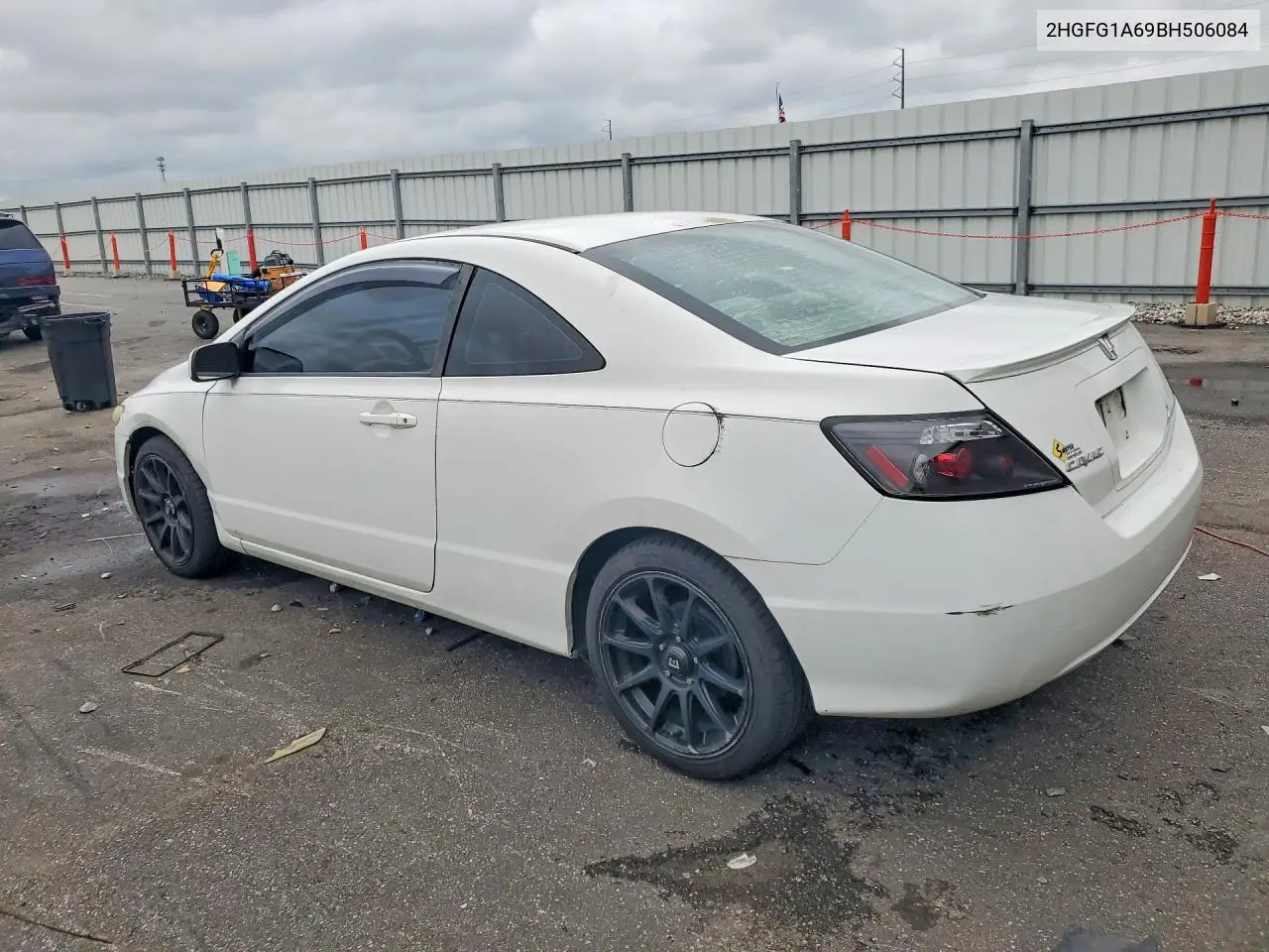 2011 HONDA CIVIC VIN 2HGFG1A69BH506084 — фото 2