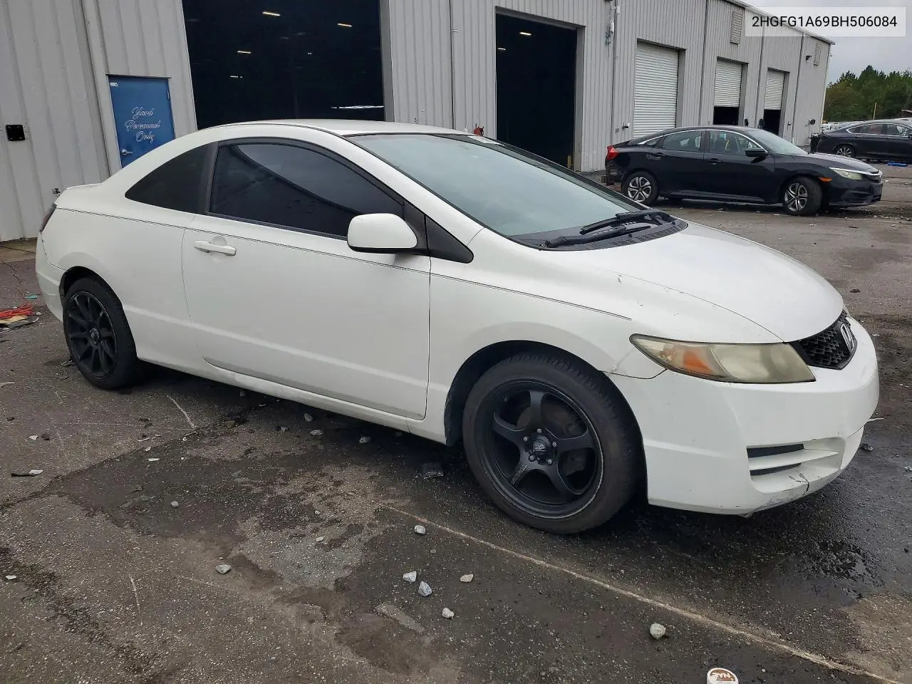 2011 HONDA CIVIC VIN 2HGFG1A69BH506084 — фото 4