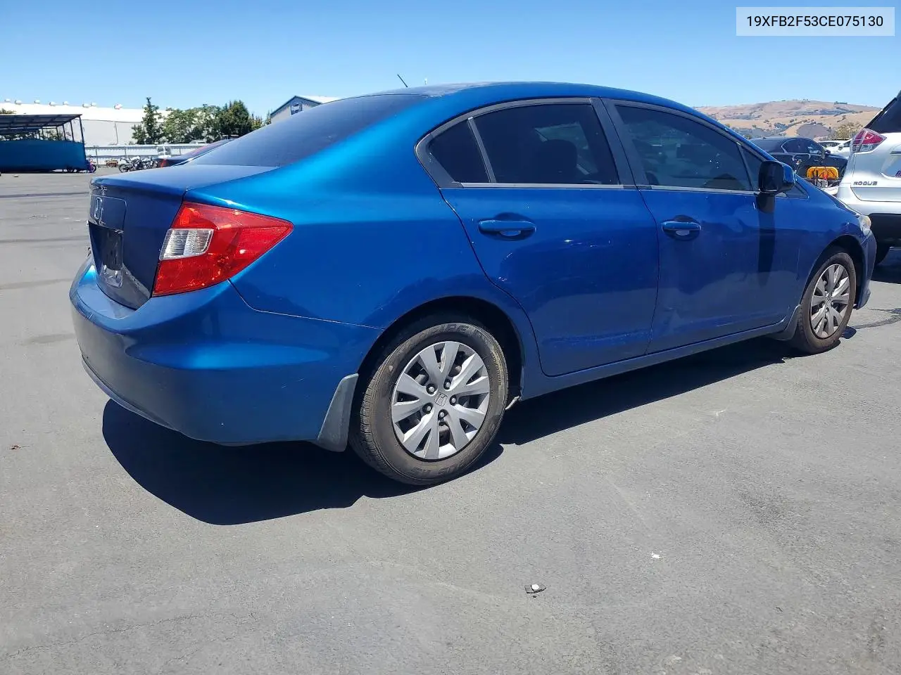 HONDA CIVIC 2012, VIN 19XFB2F53CE075130