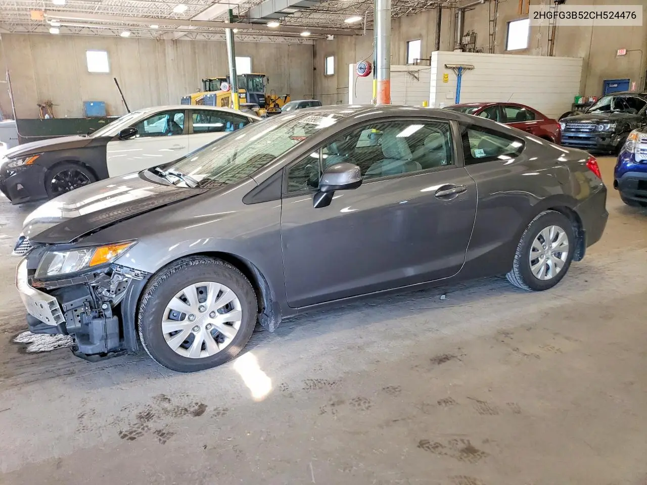 HONDA CIVIC 2012, VIN 2HGFG3B52CH524476