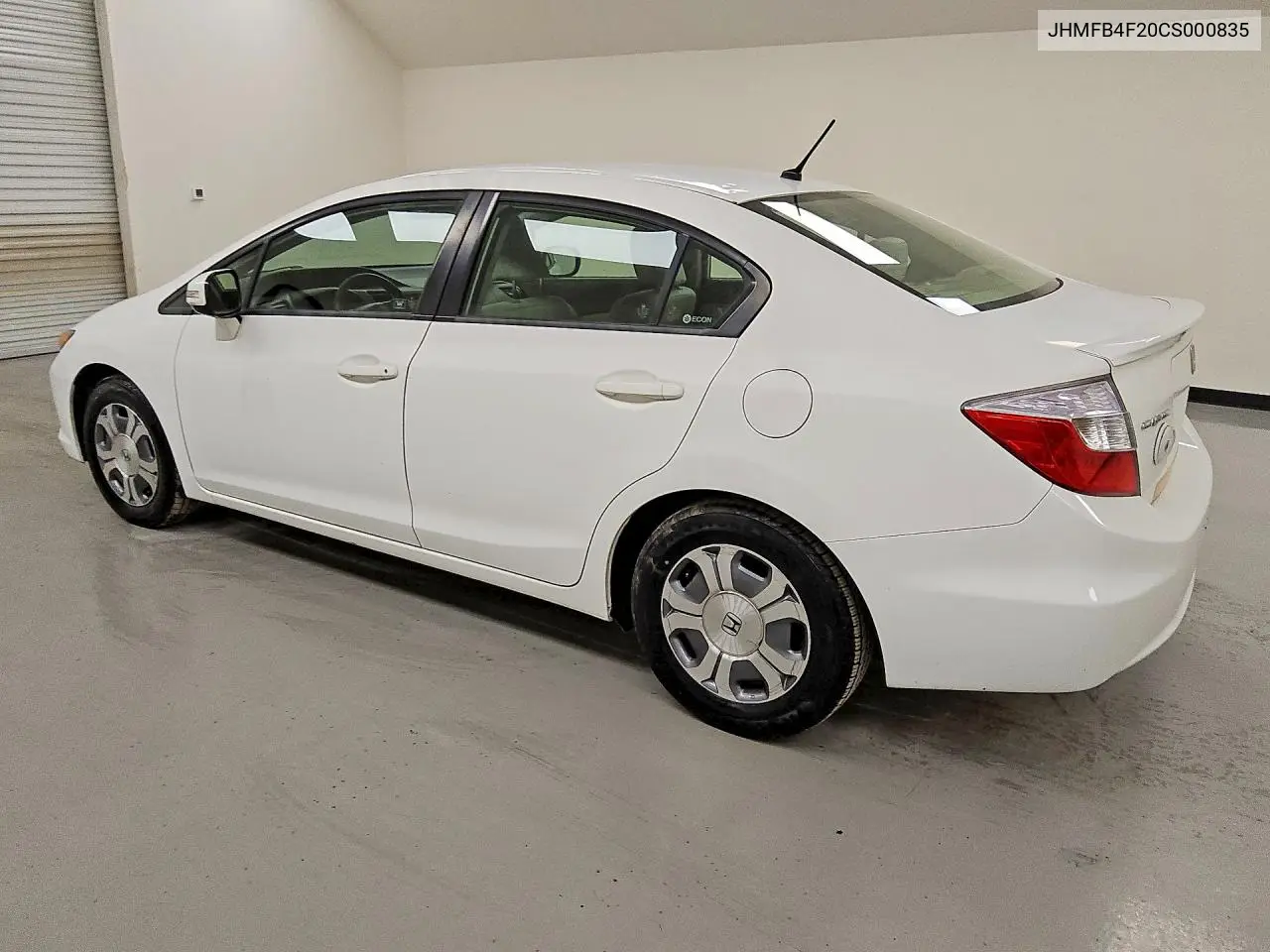 2012 HONDA CIVIC VIN JHMFB4F20CS000835 — фото 2