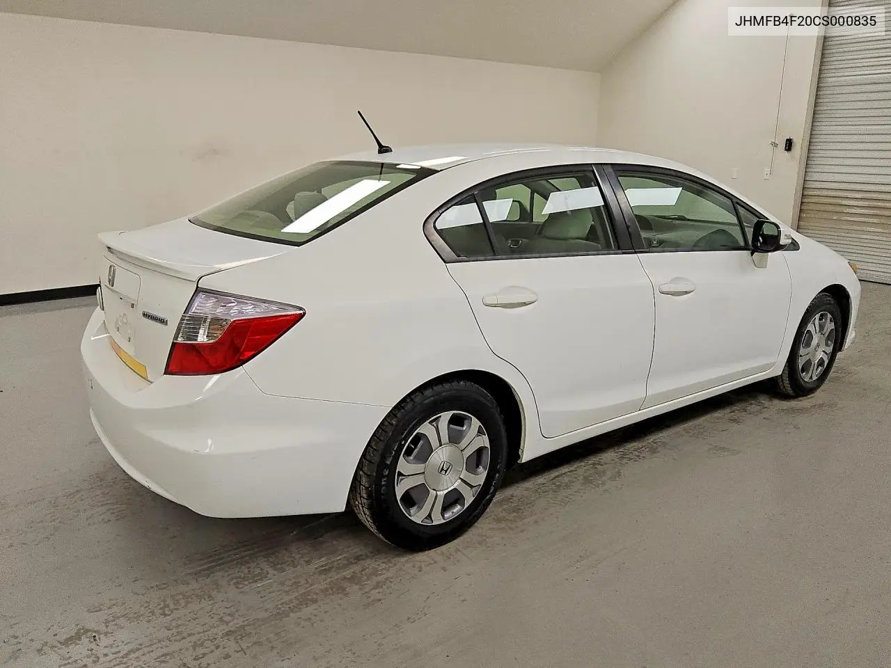 2012 HONDA CIVIC VIN JHMFB4F20CS000835 — фото 3
